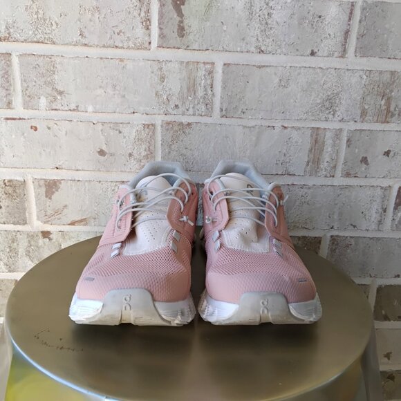 On Running Cloud Pink Running Sneakers Size Women's 8.5 - Picture 4 of 6